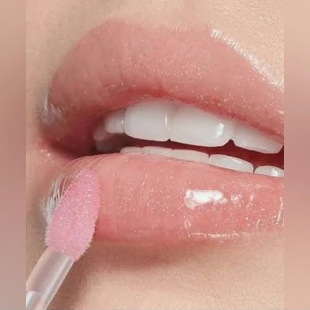 SMILE & SHINE Strawberry Tinted Lip Oil, Sheer Pink, 0.17 fl oz